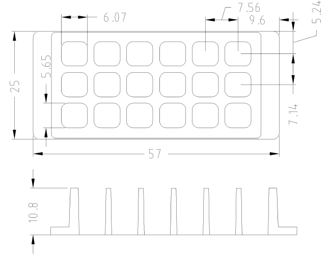 Cellvis 18孔腔室盖玻片-1.5号高平玻片